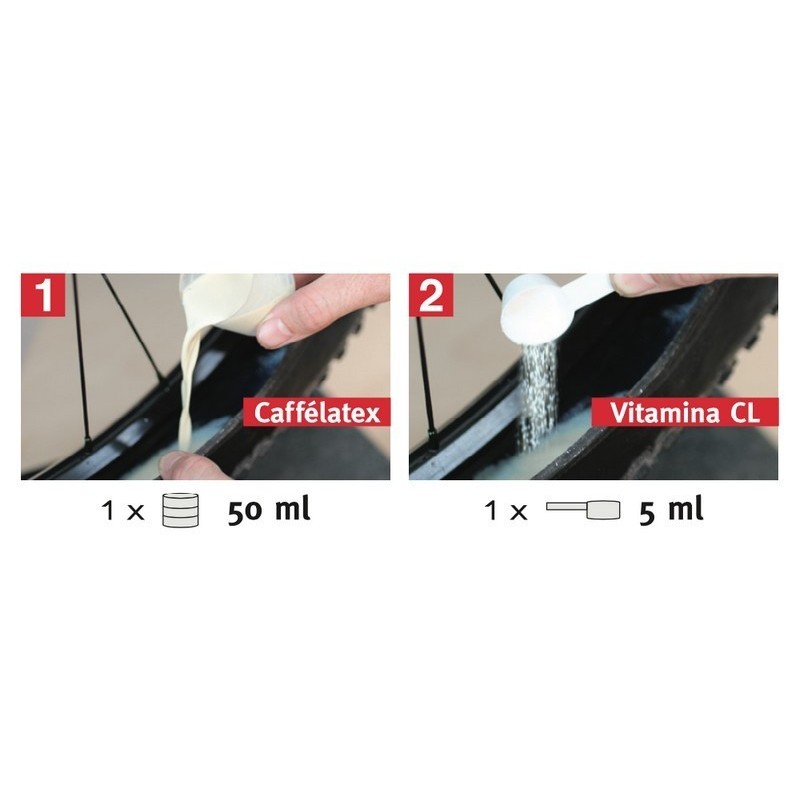 Effetto Mariposa - Vitamina CL is a sealant additive made to mix with Caffélatex 120g_1