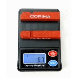 Corima - CORIMA 2.0 Direct Mount Red pads for carbon rims 7g 2