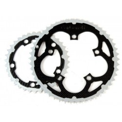 Carbon Ti  - chainring set X-RING ALU/CARBON 50/36t 110mm...