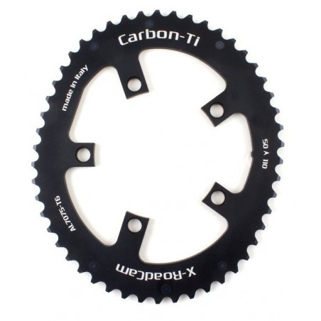 Carbon Ti - Corona X-RoadCam 50 x 110  lega di alluminio 7075-T6 113g