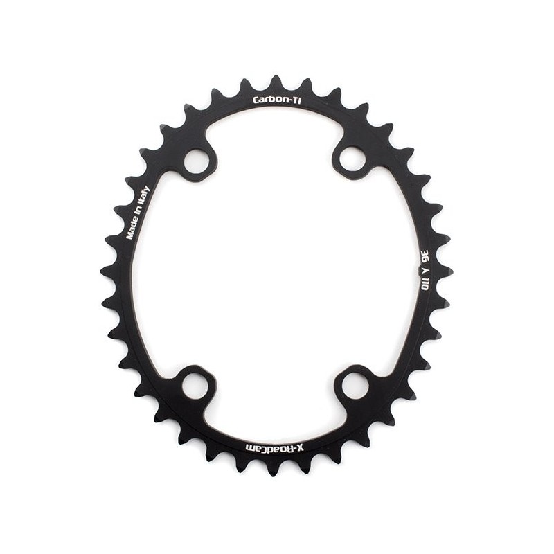 Carbon Ti - X-RoadCam 36 x 110 4 arms chainring from 29g