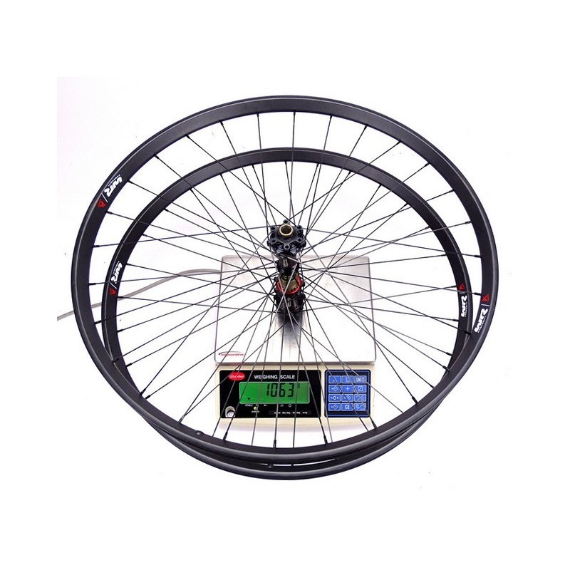 WR Compositi XC19 Alpha  29ER / Extralite HyperHubs carbon MTB wheelset 1.063g