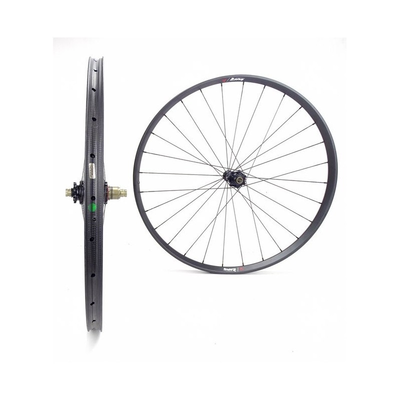 WR Compositi XC19 Alpha  29ER / Extralite HyperHubs carbon MTB wheelset 1.063g