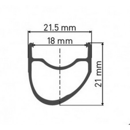 Ruote strada alluminio DT Swiss RR 411 clincher / Extralite MRC01 da 1.298g