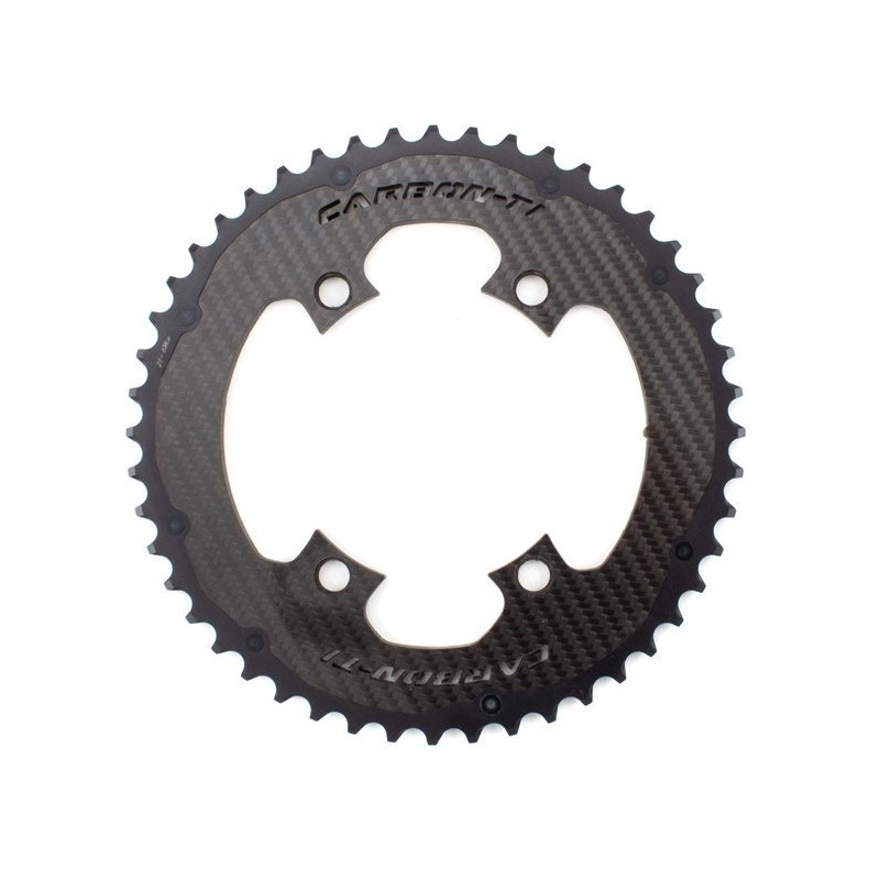 Carbon Ti - X-CarboRing 50 48 46 x 110 (4 arms) X-AXS chainring from 86g