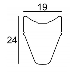 DRC - Cerchio 4 TUBULAR 430g 2