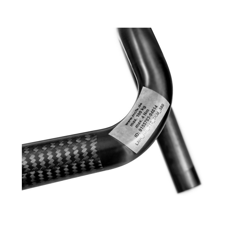 MCFK - Manubrio Road in carbonio da 143g
