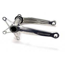 Extralite Guarnitura QRC 2 ceramic Silver crankset from 476g 2