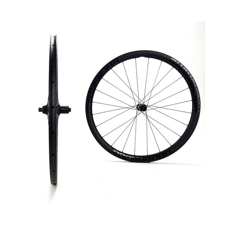 ROCKYROAD 38T DISC TUBULAR / DT SWISS 350 SP CENTER LOCK carbon wheelset from 1.332g