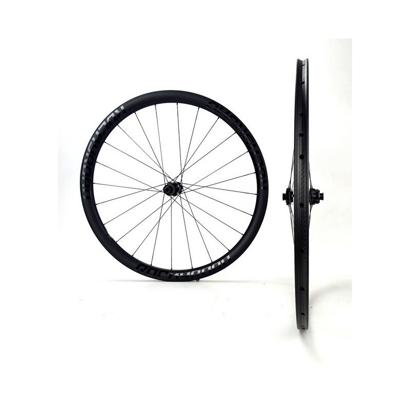 ROCKYROAD 38T DISC TUBULAR / DT SWISS 350 SP CENTER LOCK carbon wheelset from 1.332g