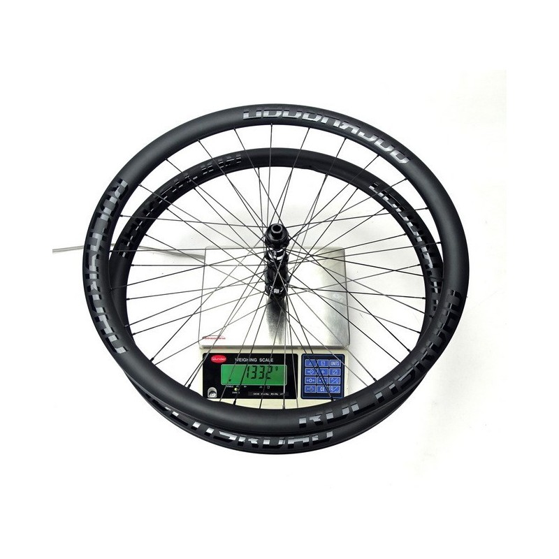 ROCKYROAD 38T DISC TUBULAR / DT SWISS 350 SP CENTER LOCK carbon wheelset from 1.332g