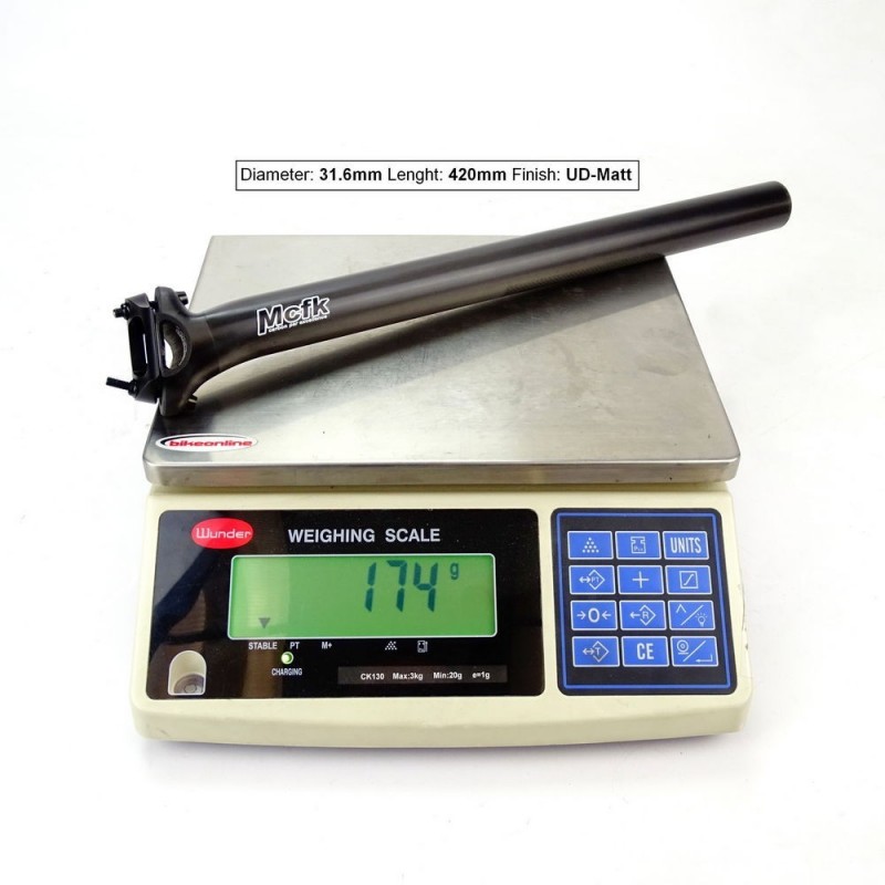 MCFK - Seatpost Carbon offset 5mm from 122g