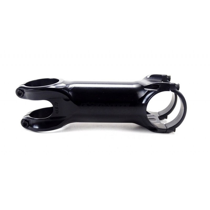 Extralite Attacco manubrio HyperStem Stealth 0-6 con viti nere da 61g Dotato di CH-02 Garmin/Whaoo + Supporto GoPro