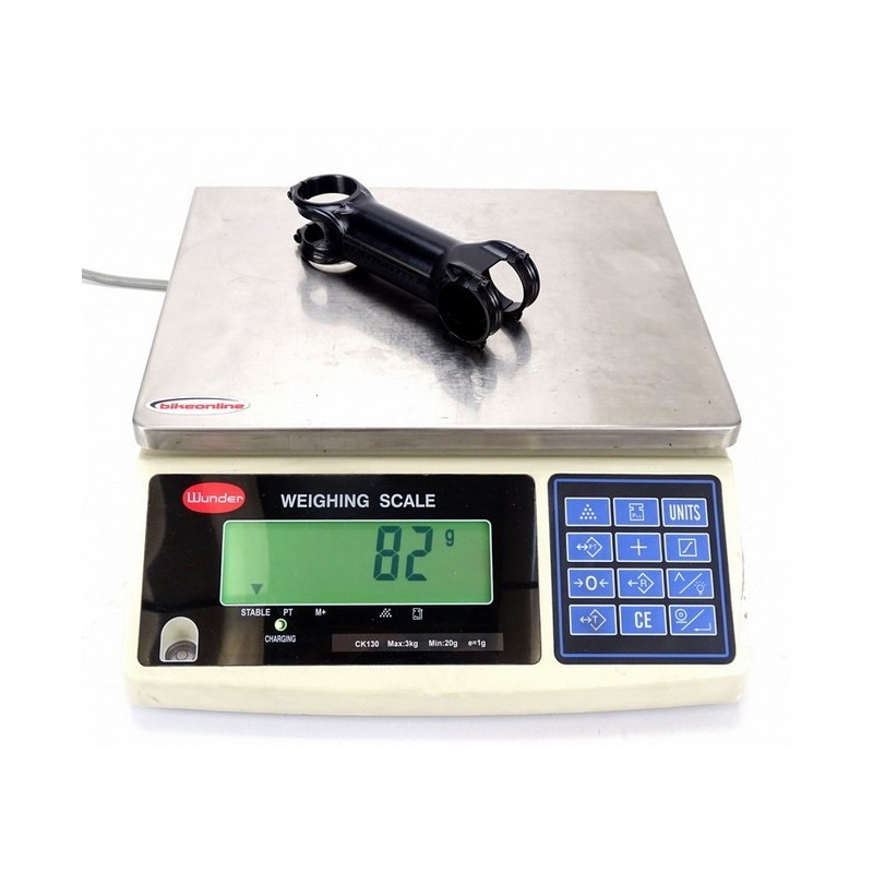 Extralite HyperStem Stealth 1 1/4"  0-6°  Black on Black MTB / Road 31.8 mm | +/- 6 ° from 74g