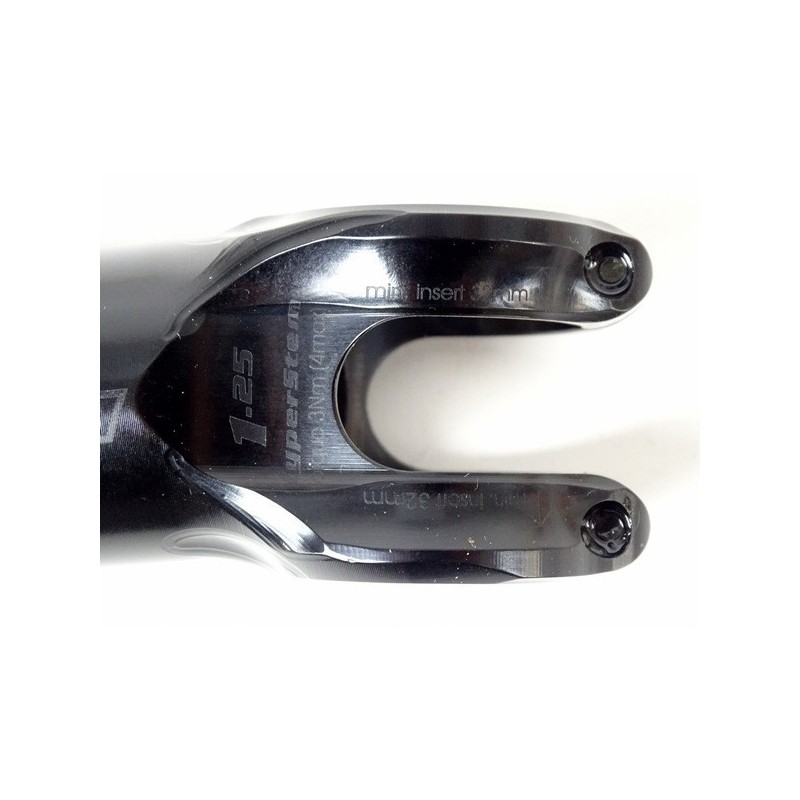 Extralite HyperStem Stealth 1 1/4"  0-6°  Black on Black MTB / Road 31.8 mm | +/- 6 ° from 74g