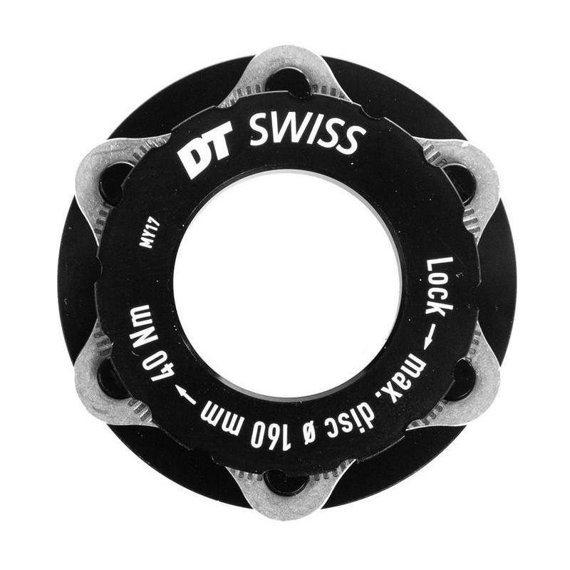 DT SWISS - Adattatore per montaggio dischi Ø 160mm su mozzi Center Lock 31g