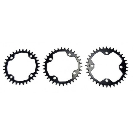 Cruel Components - VoR 104 BCD 32T - 34T - 36T round single chainring from 37g_2