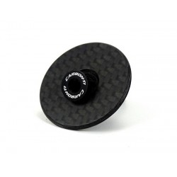 Carbon Ti - Tappo sterzo X-Cap Carbon Matte OS 1-1/4" 6g 2