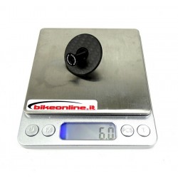 Carbon Ti - Tappo sterzo X-Cap Carbon Matte OS 1-1/4" 6g
