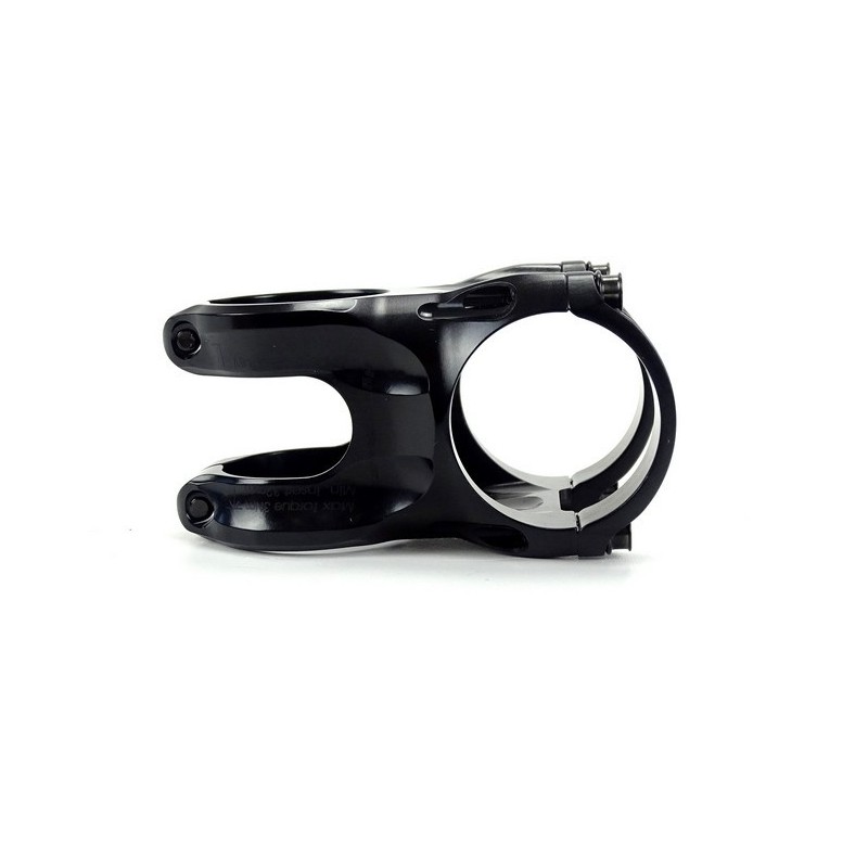 Extralite Attacco manubrio HyperStem Stealth 0° 40mm con viti nere 54g il più leggero al mondo CH-02 + supporto GoPro