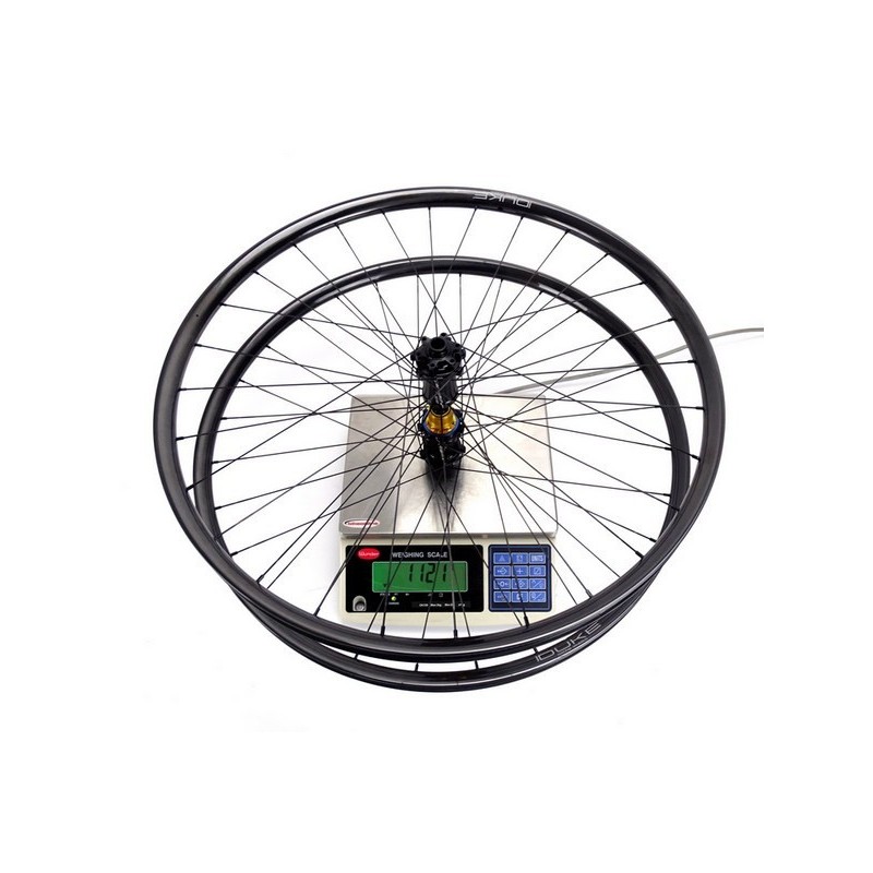 Ruote MTB carbonio DUKE Lucky Jack SLS ULTRA CARBON 29ER / Yuniper ULTRALIGHT R3CØRD SP da 1.121g