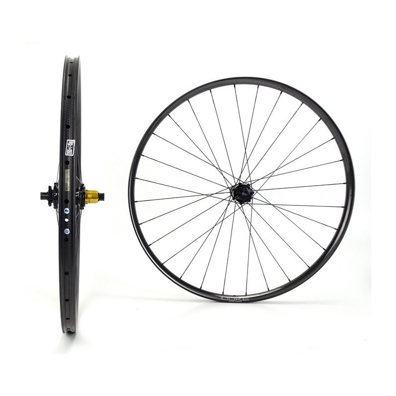 Ruote MTB carbonio DUKE Lucky Jack SLS ULTRA CARBON 29ER / Yuniper ULTRALIGHT R3CØRD SP da 1.121g