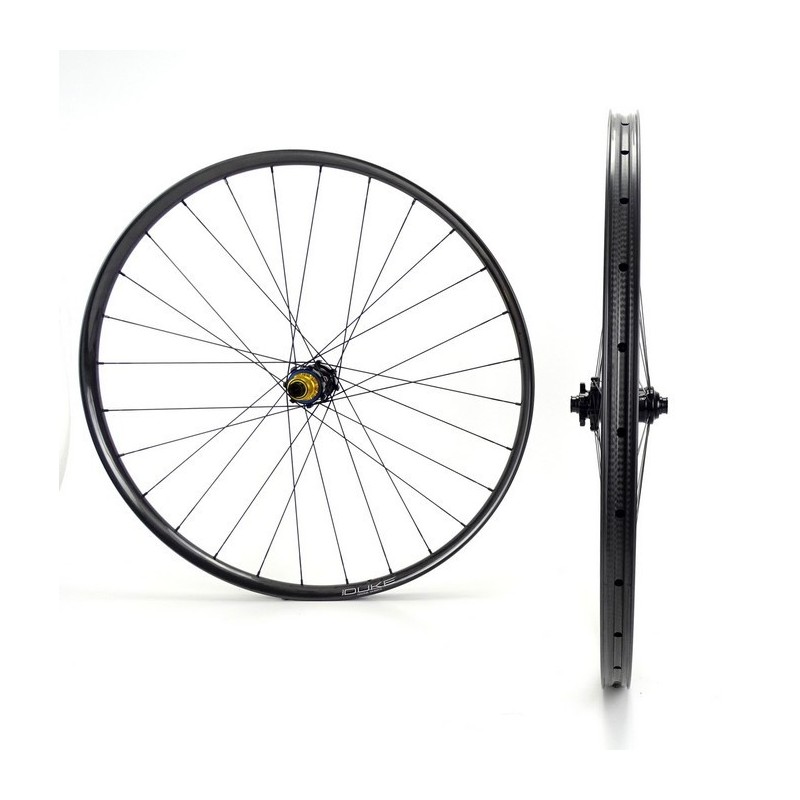 Ruote MTB carbonio DUKE Lucky Jack SLS ULTRA CARBON 29ER / Yuniper ULTRALIGHT R3CØRD SP da 1.121g