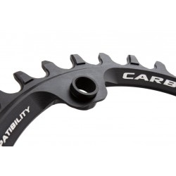 Carbon Ti - Corona X-Ring EVO 30t 32t 34t 36t 38t x 104 BCD da 27g 2