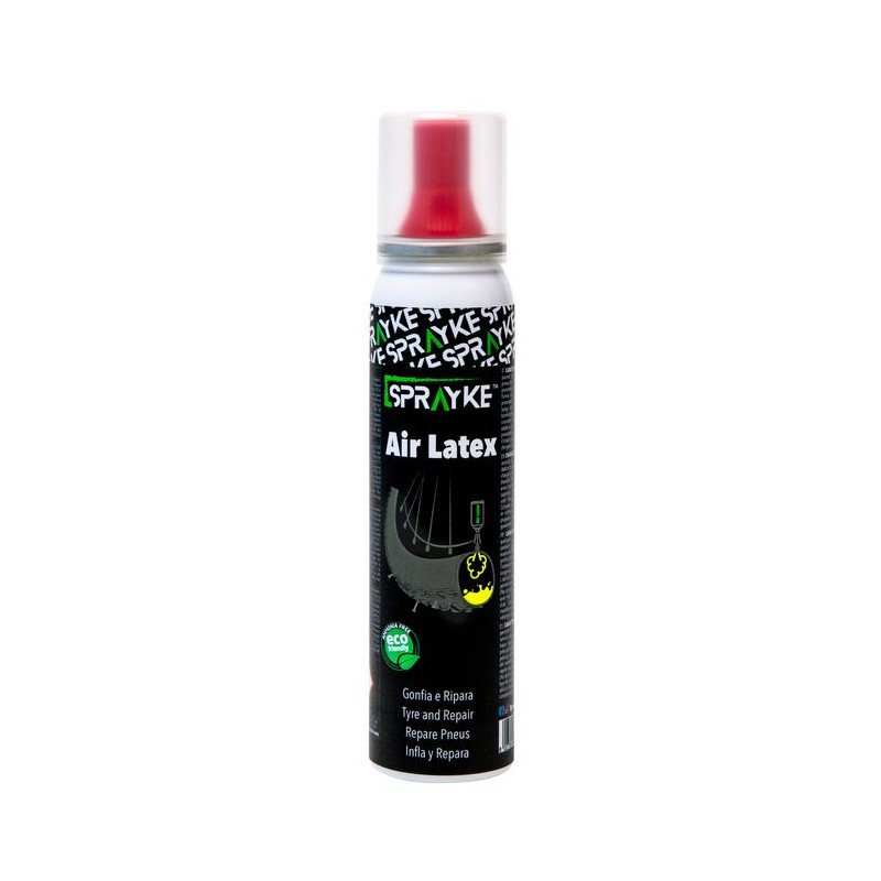 Sprayke - AIR LATEX Sigillante per pneumatici tubeless Gonfia e ripara 100ml
