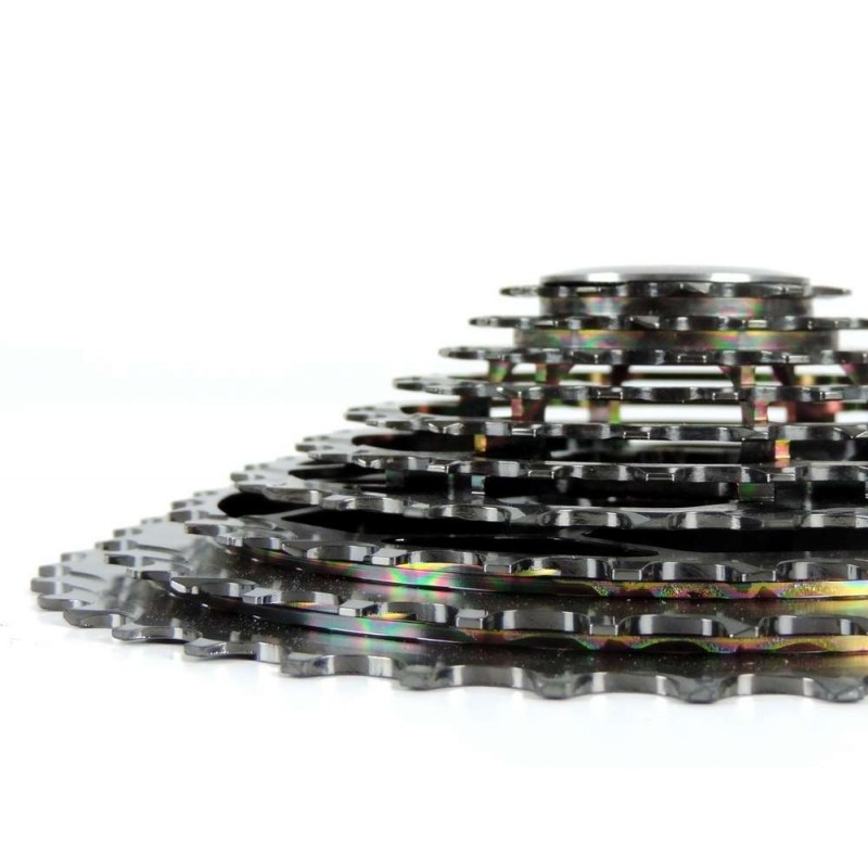 RECON - Pacco pignoni  steel/ergal 11-40 10v...