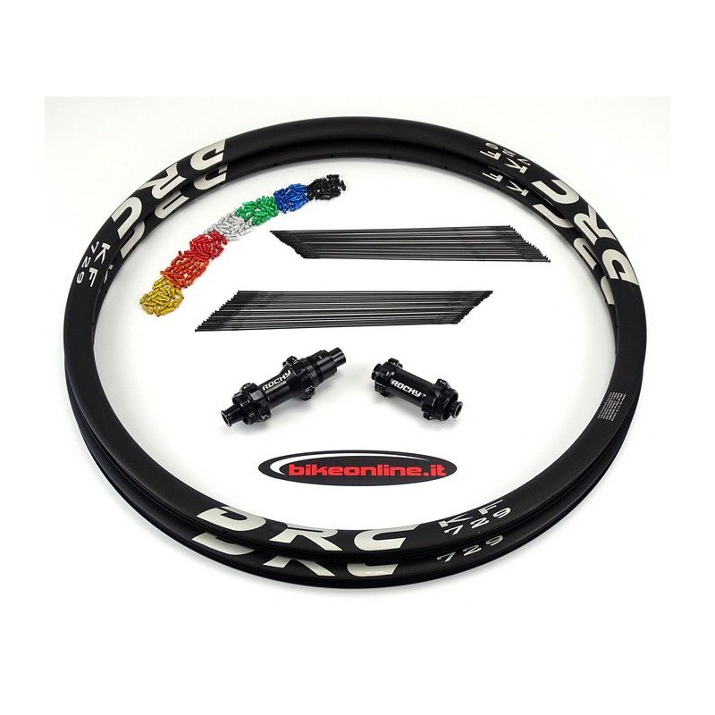 DRC KF 729  / ROCKY SP Center Lock aluminium road wheelset from 1.440g
