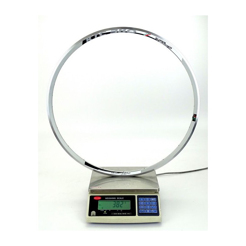DRC- KTC 380 clincher rim color silver 382g