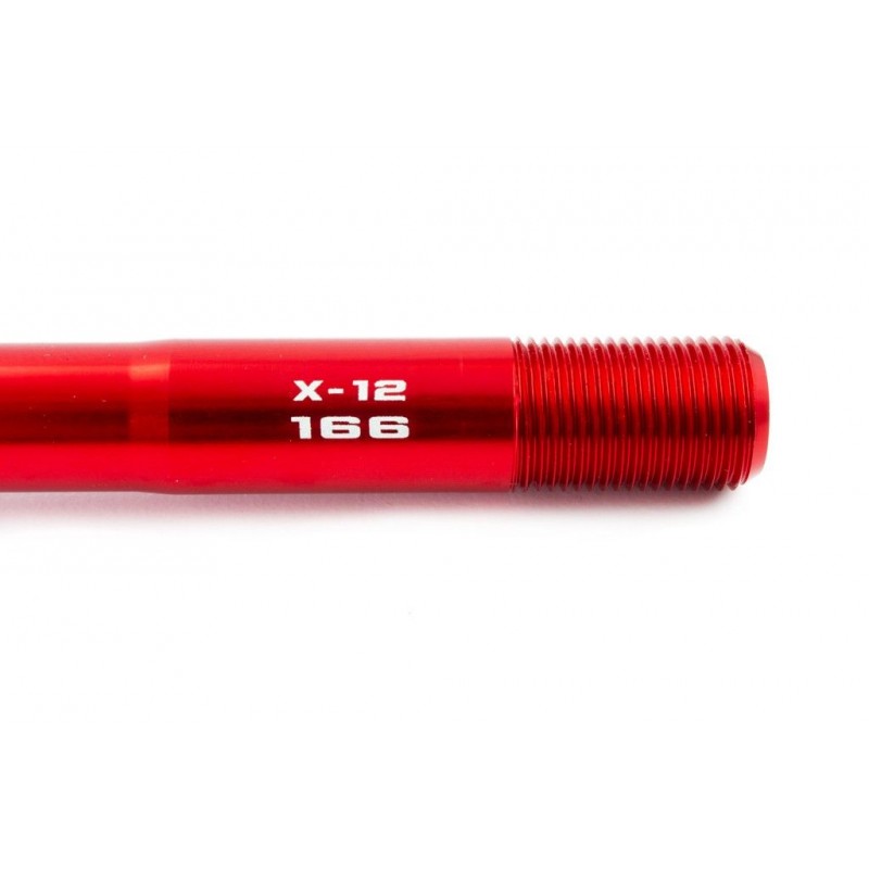 Carbon Ti - Asse passante posteriore X-Lock EVO 12x1.0 X-12 (166 mm) 31.5g