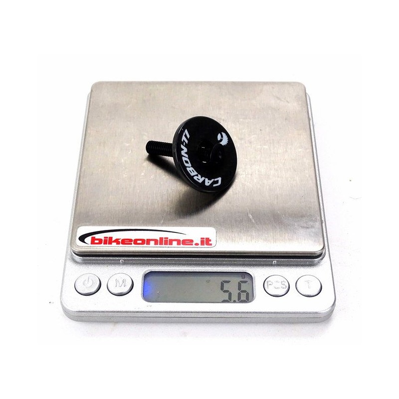 Carbon Ti - Carbon aheadset X-Cap with bolt 5.8g