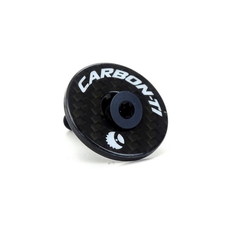 Carbon Ti - Carbon aheadset X-Cap with bolt 5.8g