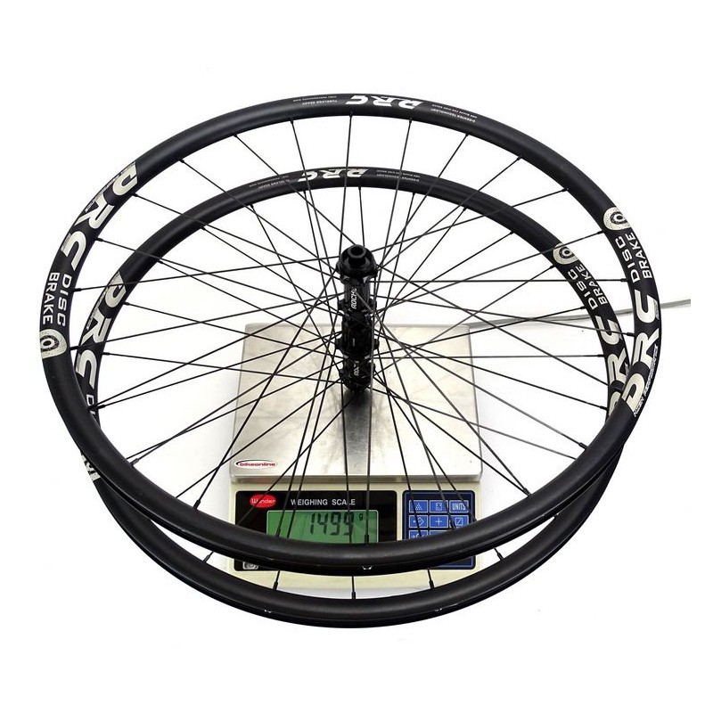 Ruote Strada/Gravel/Ciclocross alluminio DRC AREOTEC DB  / ROCKY SP ROAD CENTER LOCK da 1.459g
