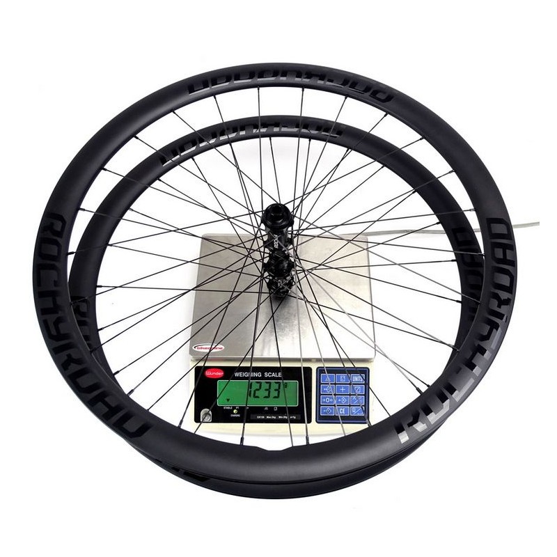 ROCKYROAD 38C DISC CLINCHER  / ROCKY SP Center Lock carbon road wheelset from 1.240g