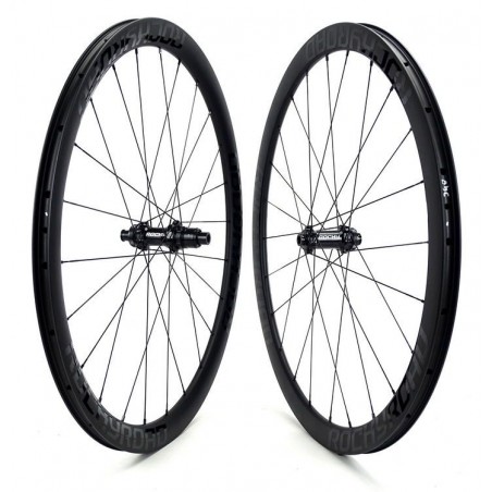 ROCKYROAD 38C DISC CLINCHER  / ROCKY SP Center Lock carbon road wheelset from 1.240g