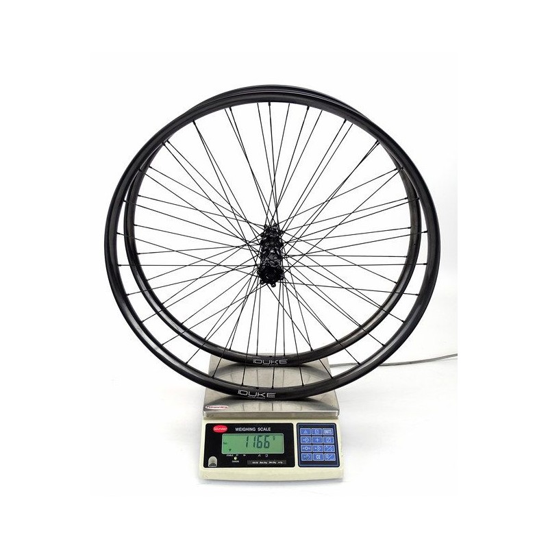DUKE Lucky Jack SLS ULTRA CARBON 29ER / ROCKY - Boost Hub SP carbon MTB wheelset 1.166g