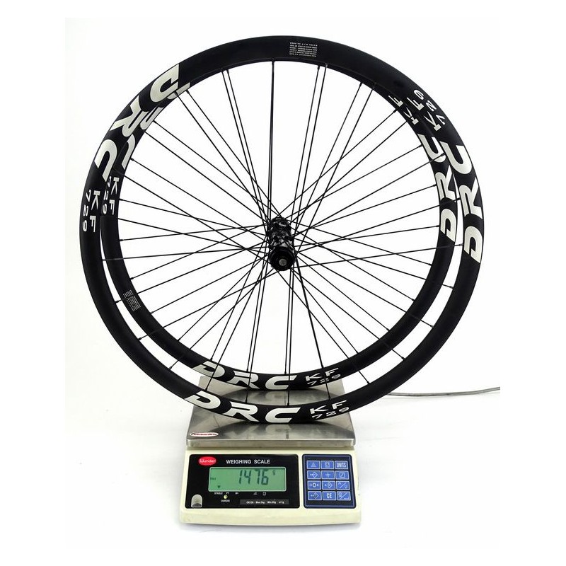 DRC KF 729  / ROCKY SP Center Lock aluminium road wheelset from 1.440g