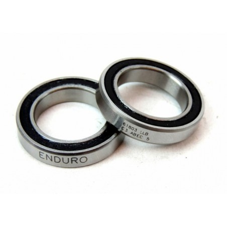 Enduro Bearings - Abec 5 carbon chrome steel bearings kit for Rocky SP boost MTB F Front hub