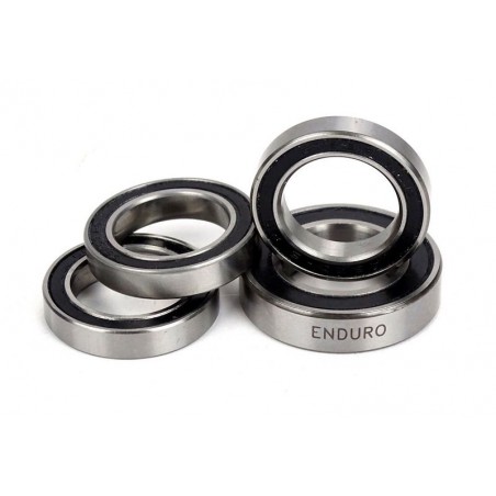 Enduro Bearings - Kit cuscinetti Abec 5 in Acciaio al Cromo Carbonio per mozzo posteriore DT Swiss 180 EXP Strada e Mtb dal 2020