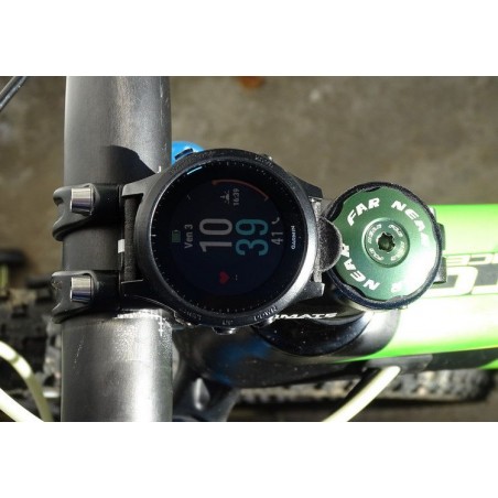 MRG - Supporto per orologi Garmin più leggero al mondo in fibra di carbonio da 4.3g