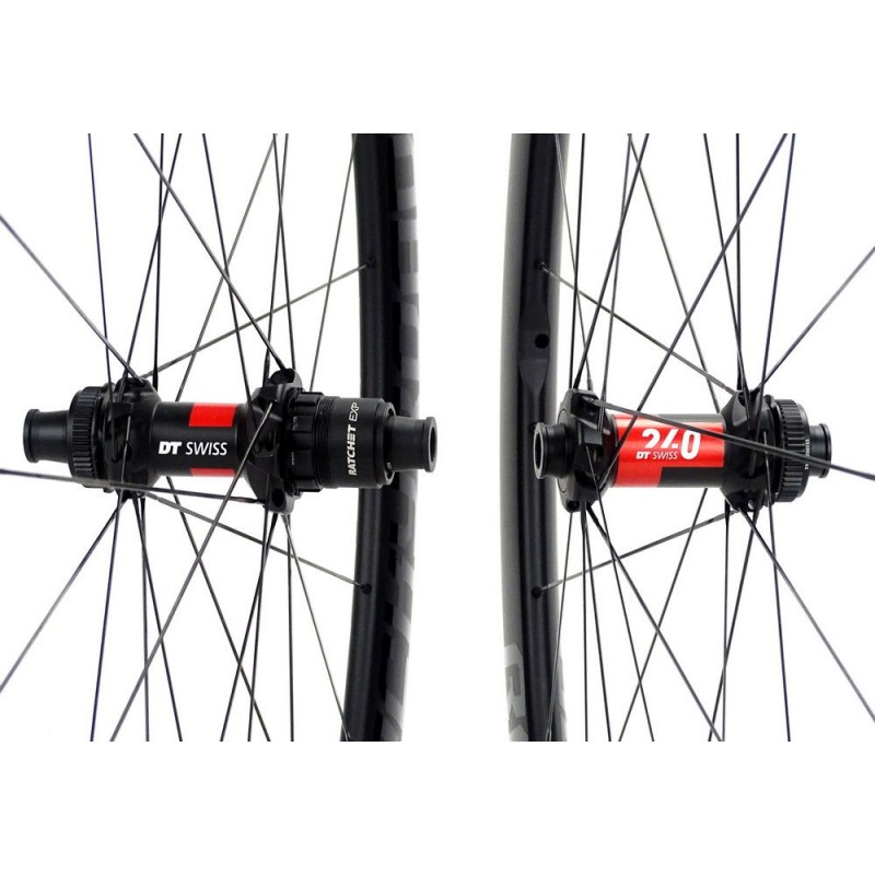 ROCKYROAD 38T DISC TUBULAR / DT SWISS 240 EXP SP CENTER LOCK carbon wheelset from 1.220g