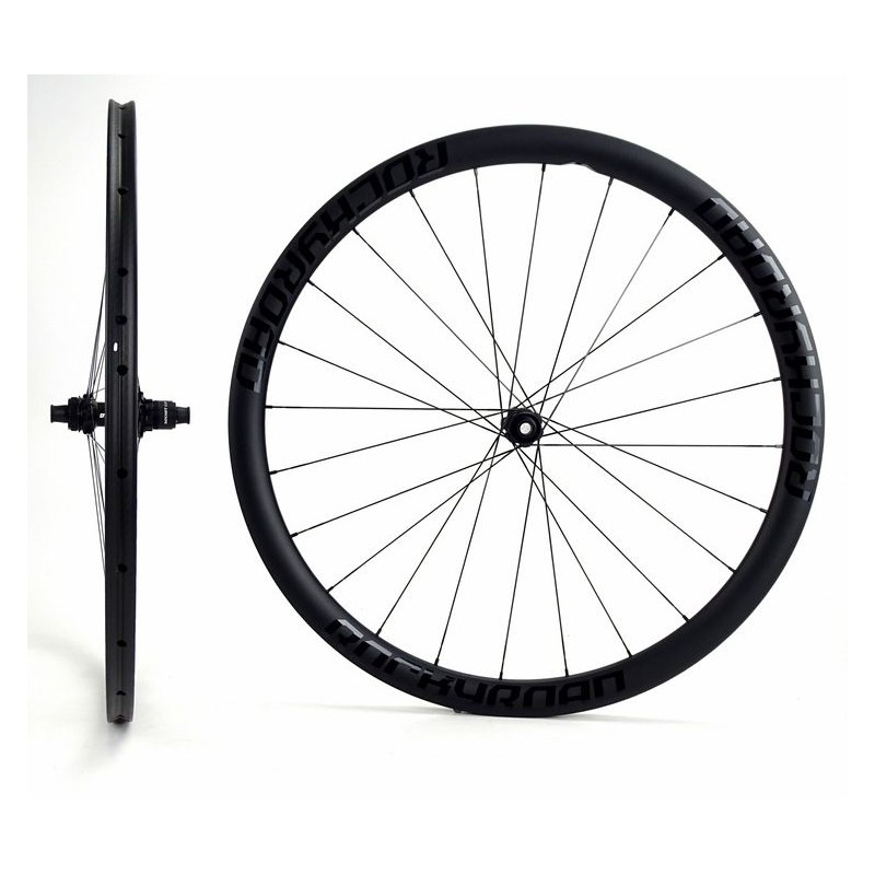 Ruote carbonio ROCKYROAD 38T DISC TUBOLARE / DT Swiss 240 EXP SP CENTER LOCK da 1.220g