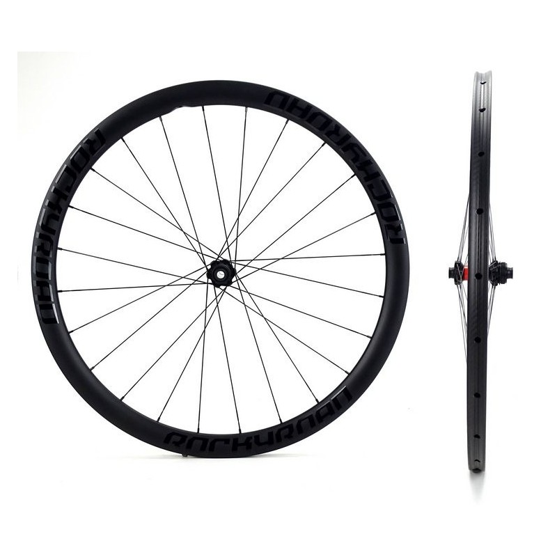 ROCKYROAD 38T DISC TUBULAR / DT SWISS 240 EXP SP CENTER LOCK carbon wheelset from 1.220g