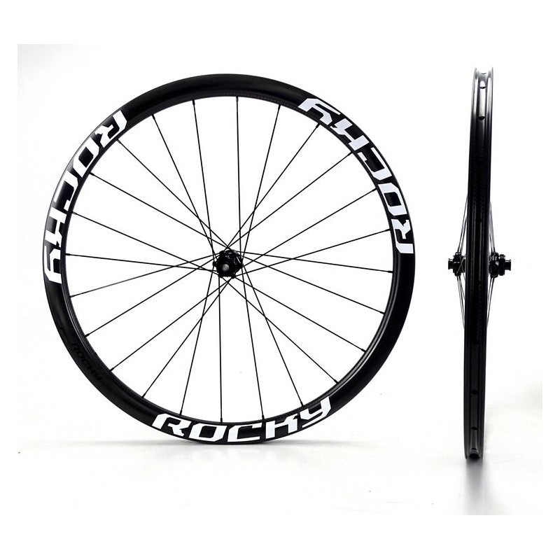 Ruote carbonio ROCKYROAD 36C DISC COPERTONCINO / ROCKY SP Road Straightpull Center Lock 1.210g