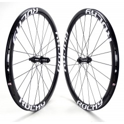 ROCKYROAD KOM 36C DISC CLINCHER / ROCKY SP Center Lock carbon wheelset 1.210g 2