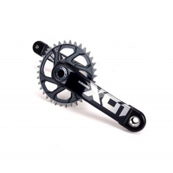 SRAM X01 Eagle AXS Lunar Grey crankset 1x12S DUB 34T 485g