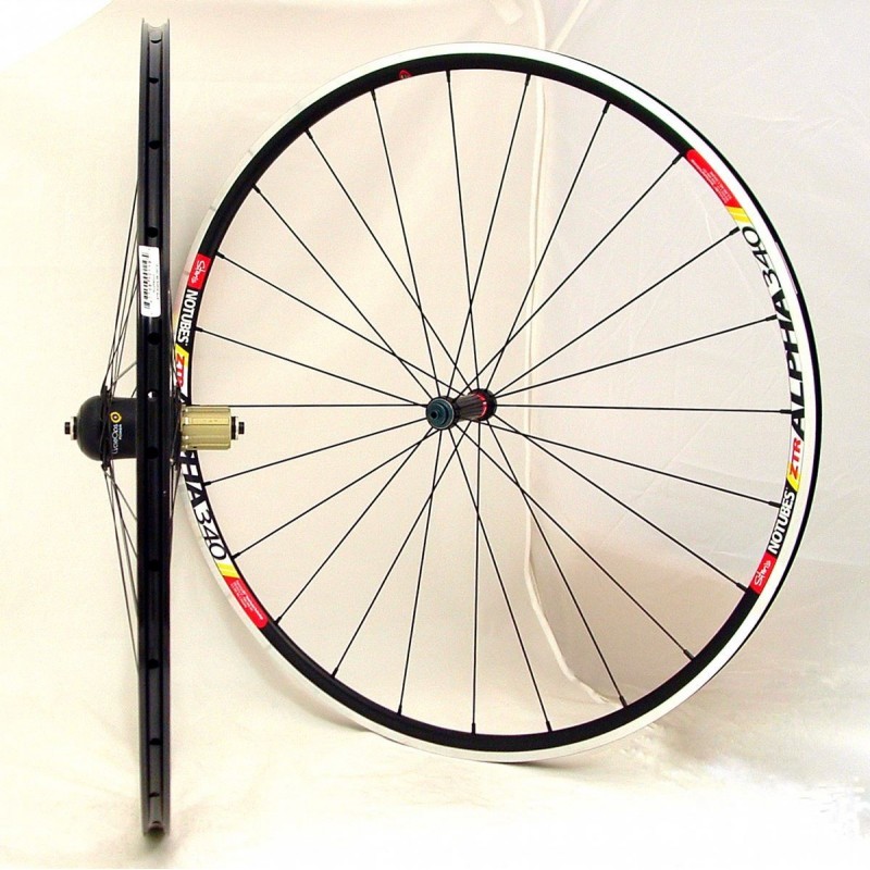 ZTR Alpha 340 clincher / Powertap G3-Extralite MRC01 aluminium road wheelset 1.410g